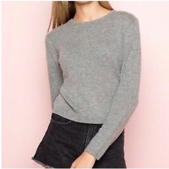 Brandy Melville Sweaters - Brandy Melville Heather Grey Sweater One Size